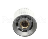 B405019 Vollrath Silver Push Knob W/Set Screw