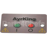B531 Compatible Ayrking Sticker, Mylar Ctrl Brd
