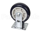 CSTR62-R-PPF Food Warming Caster 6 Rigid Ez Roll Poly