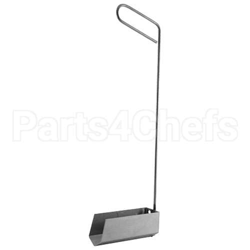B7490701 Compatible Pitco Fryer Crumb Scoop, 2" X 6" X 2