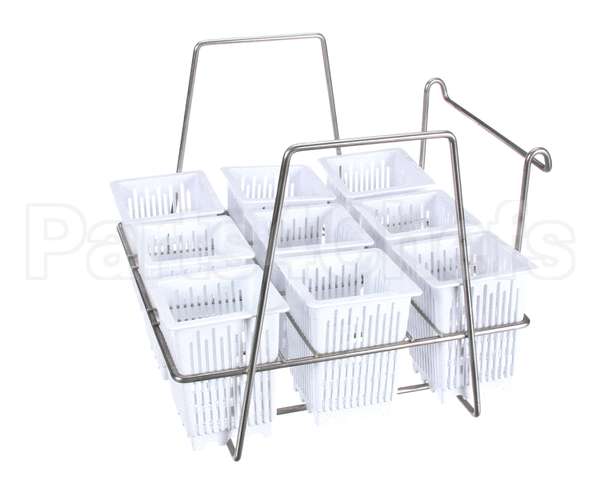 B9010006-C Pitco Set Ind Serv Baskets W/Rack