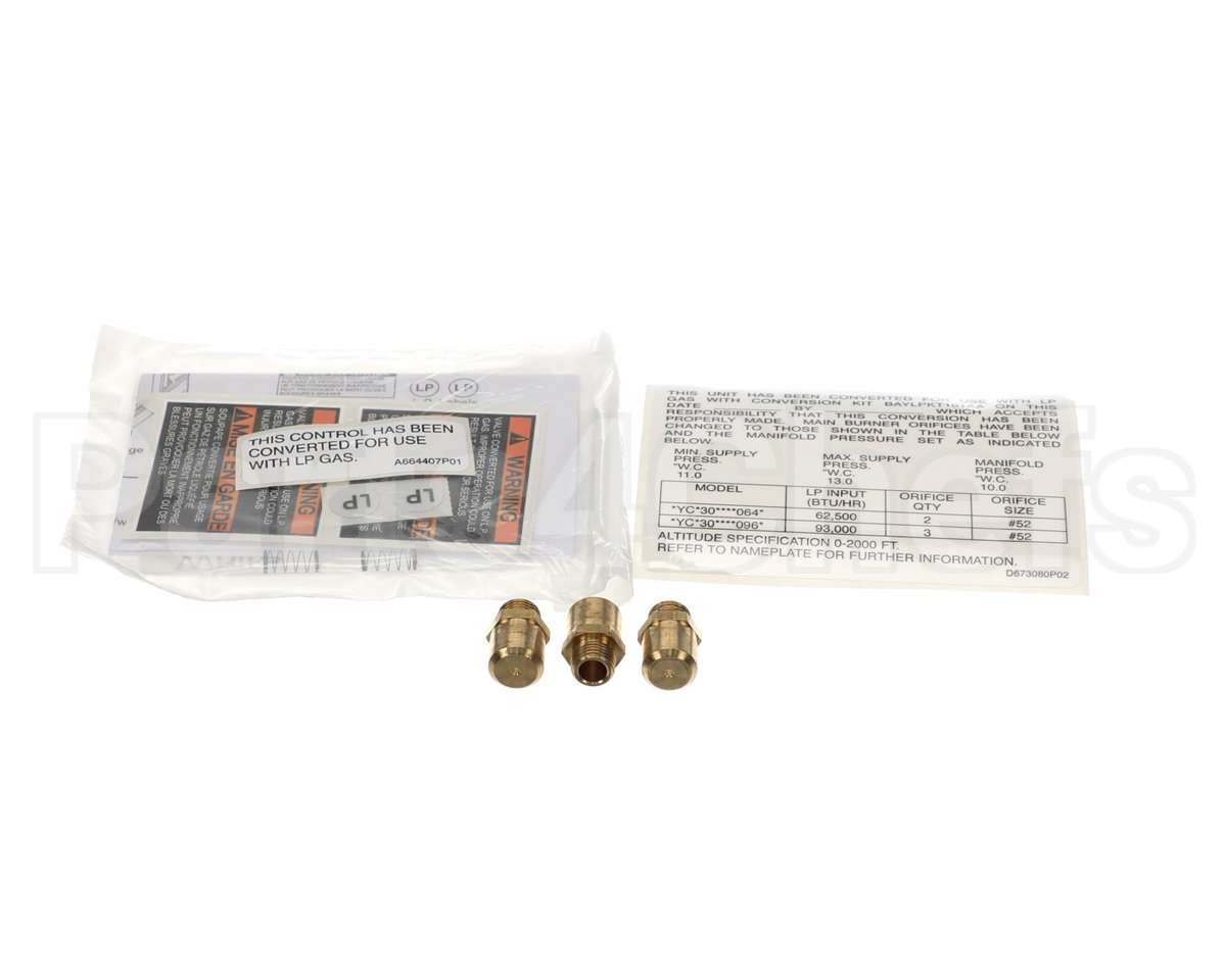 BAYLPKT101A Trane Kit; Lp Conversion