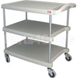 BC2030-34G Compatible Intermetro Cart, Utility, 3 Shelf, Gray