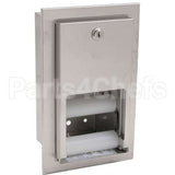 BDY5412 Compatible Bradley Dispenser, Tissue, Recessed, S/S