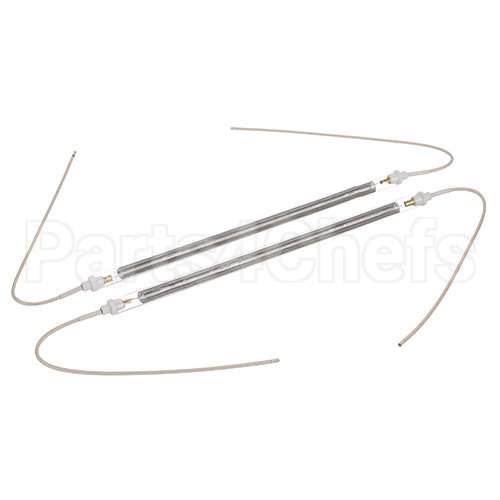 BELC204100 Compatible Belleco Quartzheater, 120V 700W, 12-1/4", Pk/2