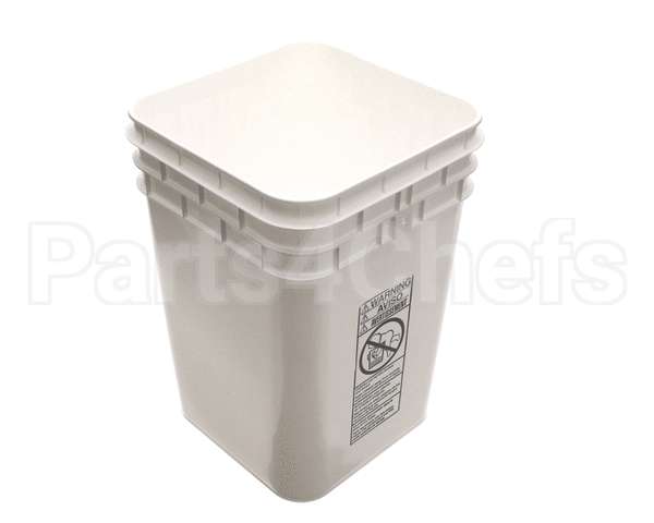BK-0010-1 Stoelting Bucket; White Plastic