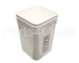 BK-0010-1 Stoelting Bucket; White Plastic