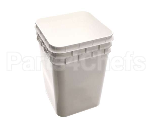 BK-0010-1 Stoelting Bucket; White Plastic