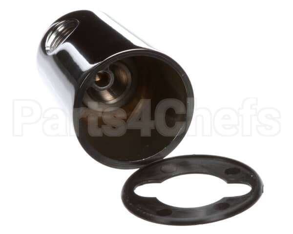 BL-4100-01 T&S Brass Turret With One Side Outlet