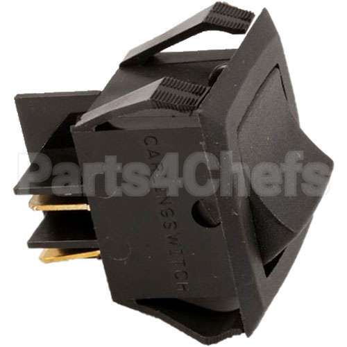 BL19619 Compatible Blodgett Black Dpst Rocker Switch
