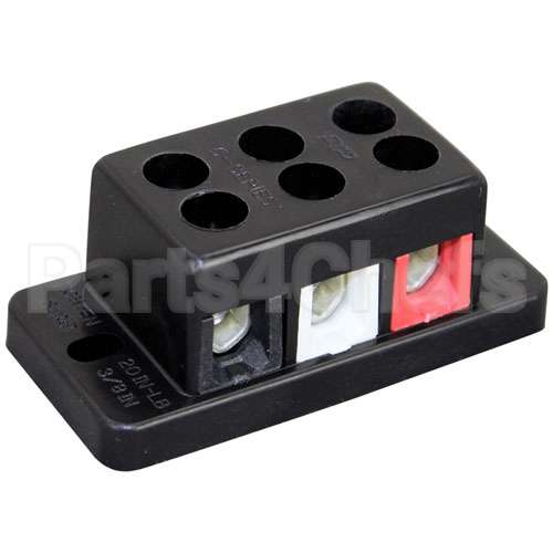 BU07038-0000 Compatible Bunn Terminalblock, 3 Pole Red/Wht