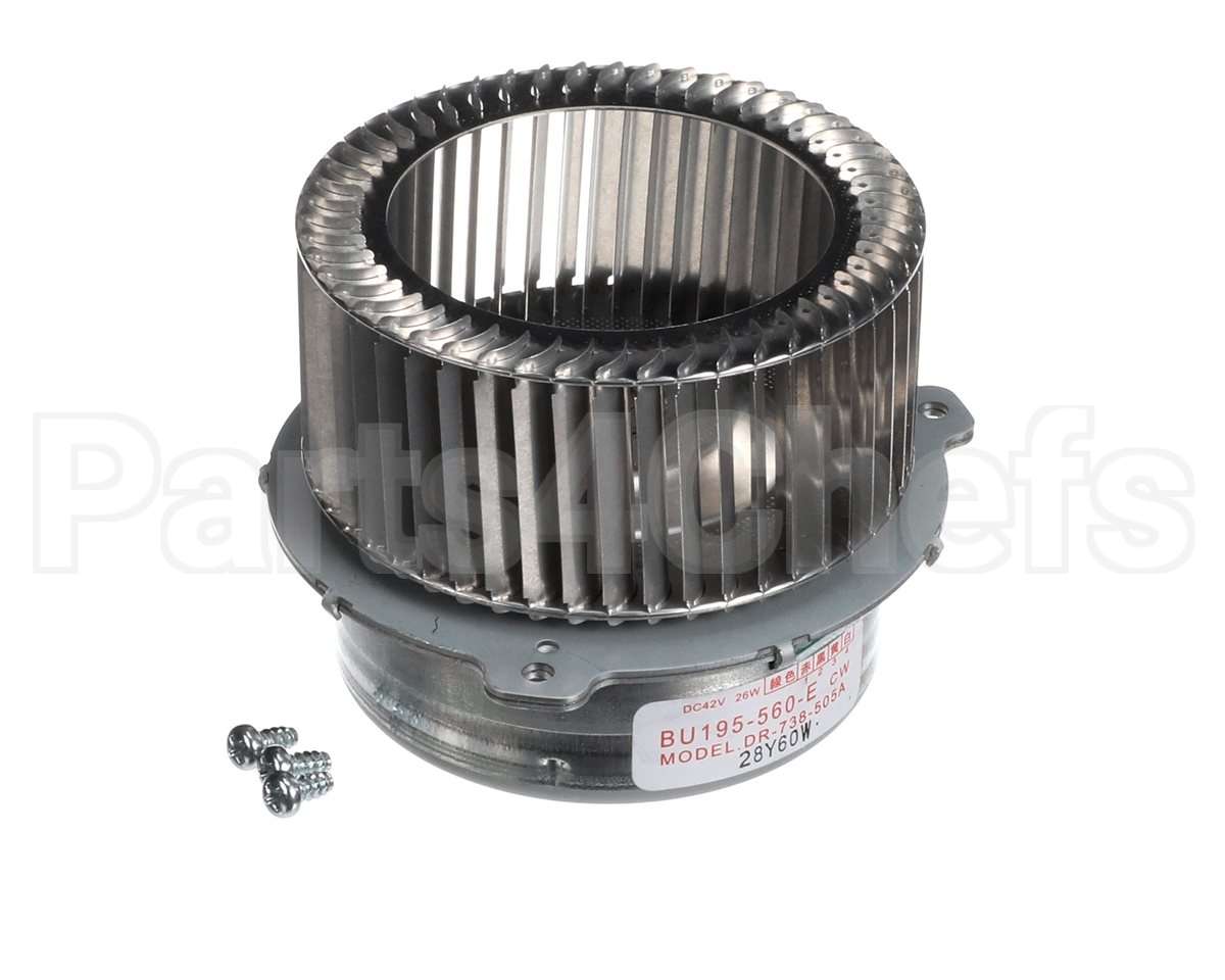 BU195-565 Rinnai Fan Motor Assembly (150) 2424Wc Kt
