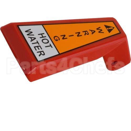 BU2861.0003 Compatible Bunn Handle, Faucet(Lift, Hot, Red)