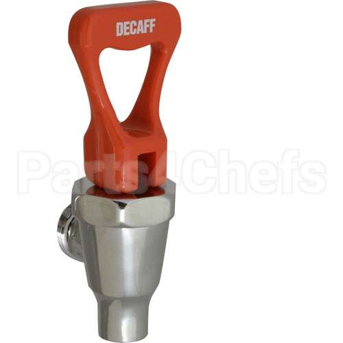 BU3287-0002 Compatible Bunn Faucet, Fast Flow, Chrm/Decaff