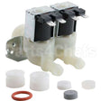 BU43041 Compatible Bunn Valve, Dual, 120V, Hose Thd