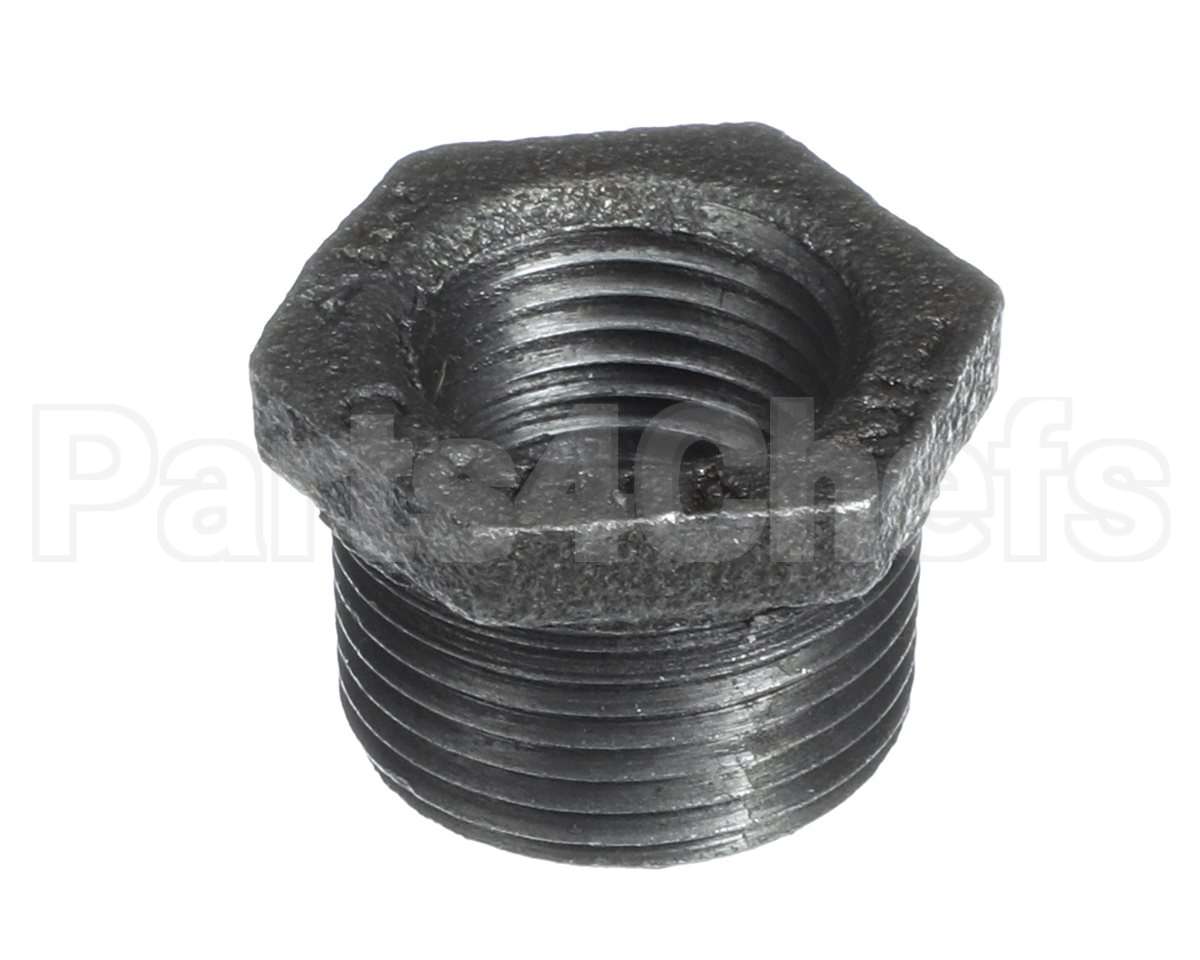 BUS01408 Trane Bushing; 3/4 X 1/2 Hex Bushing, Black Ir