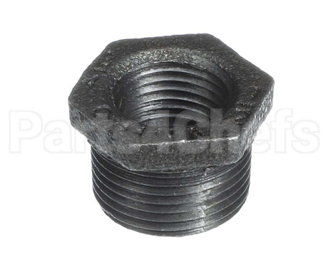 BUS01408 Trane Bushing; 3/4 X 1/2 Hex Bushing, Black Ir