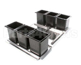 BW6-24R Perlick Ice Chest Bottle Wells, 6, Ts