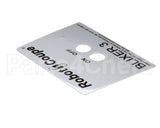BX3012 Robot Coupe Data Plate (Bx3)