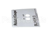 BX3012 Robot Coupe Data Plate (Bx3)