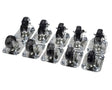 C-10X2 Glastender Caster, 2-1/2" H, Set Of Ten