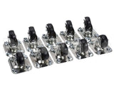 C-10X2 Glastender Caster, 2-1/2" H, Set Of Ten
