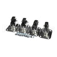 C-4X2 Compatible Glastender Caster, 2-1/2 H Set Of Four