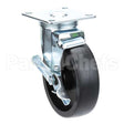 C0406 Compatible BKI Caster, W/5 Top Plate W/ Brake