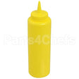 C10-02 Compatible Carlisle Foodservice Squeezebottle, Mustard