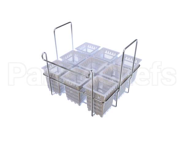 C10693-00 Pitco Set 9Ind Serv Basket With Rk Gpc