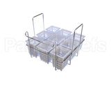 C10693-00 Pitco Set 9Ind Serv Basket With Rk Gpc