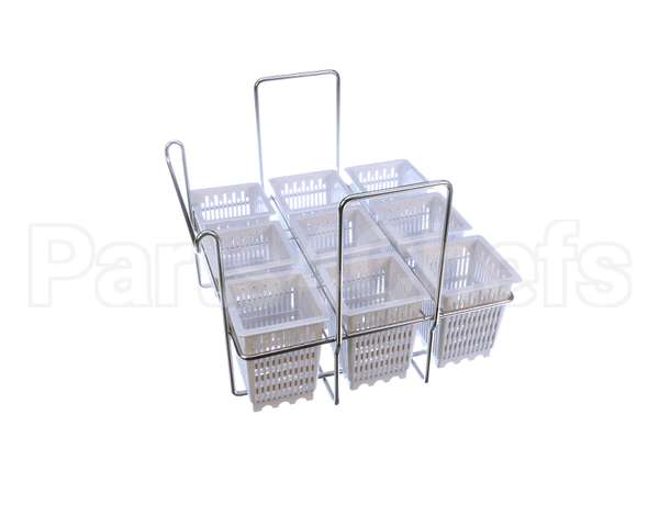 C10693-00 Pitco Set 9Ind Serv Basket With Rk Gpc