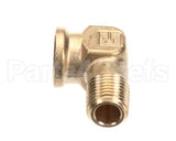 C14677 Perlick Elbow, Street, Brass, 90 Degre