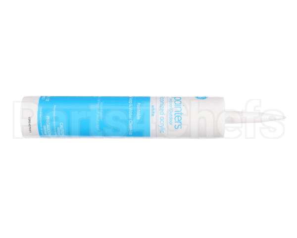 C23565 Perlick Caulk, Acrylic Latex, Bright W