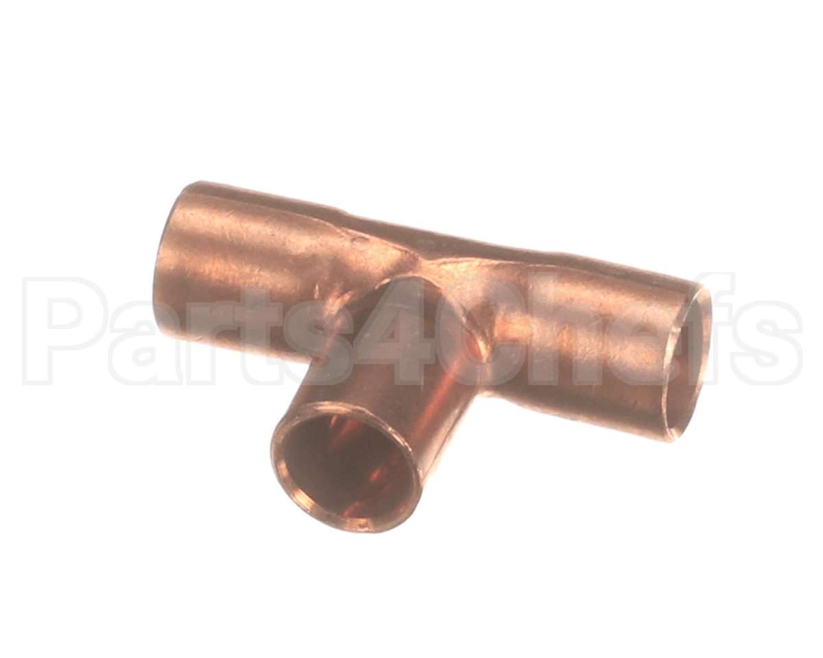 C27563 Perlick Tee, Copper,1/4 X 1/4 X 1/4 Od Solder