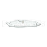 C6501 Frosty Factory Faceplate, 9"