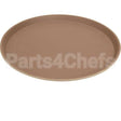 CAM1400CT138 Compatible Cambro Tray 14In Rnd -138 Tavern Tan