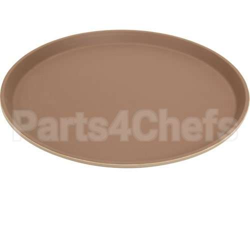 CAM1400CT138 Compatible Cambro Tray 14In Rnd -138 Tavern Tan