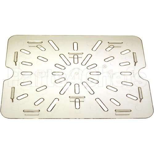 CAM20CWD135 Compatible Cambro Drain Tray Half Size-135 Clear