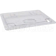 CAM20CWLN135 Compatible Cambro Cover Half Notched -135 Clear