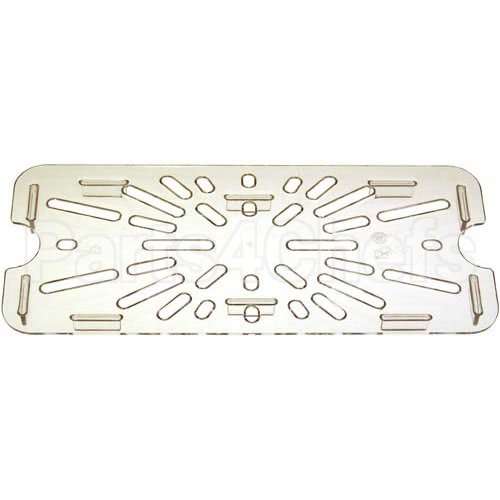 CAM30CWD135 Compatible Cambro Drain Tray 1/3 Size-135 Clear