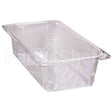 CAM33CLRCW135 Compatible Cambro Colander Food Pan 1/3X3 Clear