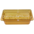 CAM34HP150 Compatible Cambro Hot Pan 1/3 X 4-150 Amber
