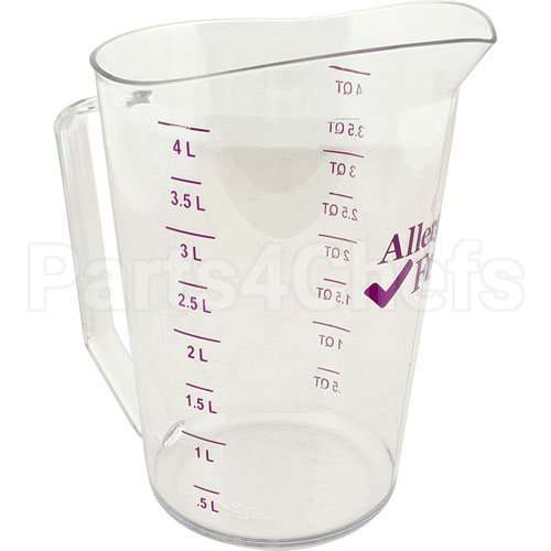CAM400MCCW441 Compatible Cambro 4 Qt Measuring Cup Allergen-Free