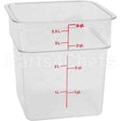 CAM4SFSCW135 Compatible Cambro Container Sq Clear 4Qt