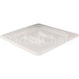 CAM60PPCH190 Compatible Cambro Cover 1/6 Size Solid Semi-Clear Plastic