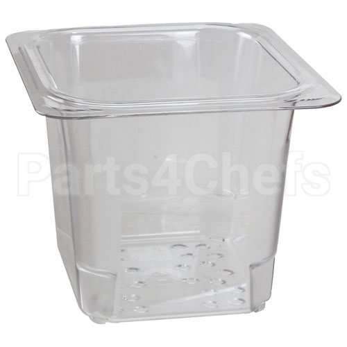 CAM65CLRCW135 Compatible Cambro Colander Food Pan 1/6X5 Clear