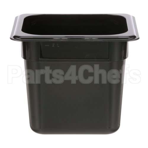 CAM66CW110 Compatible Cambro Pan Sixth X 6 Black -110