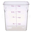 CAM8SFSCW441 Compatible Cambro 8 Qt Camsquare Container Allergen-Free Storage