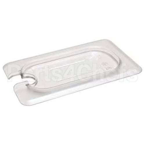 CAM90CWCN135 Compatible Cambro Cover Ninth Notched -135 Clear